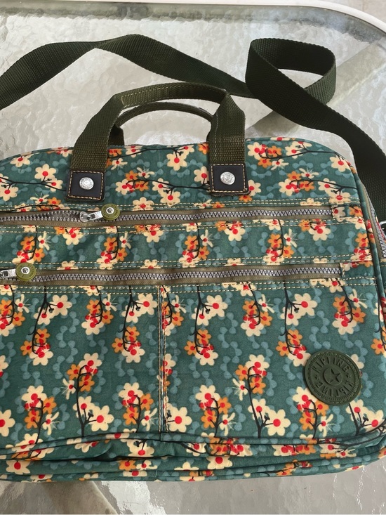 Kipling Handbags - Kipling Colorful Floral Bag Shoulder Crossbody Laptop Case Travel Carry On